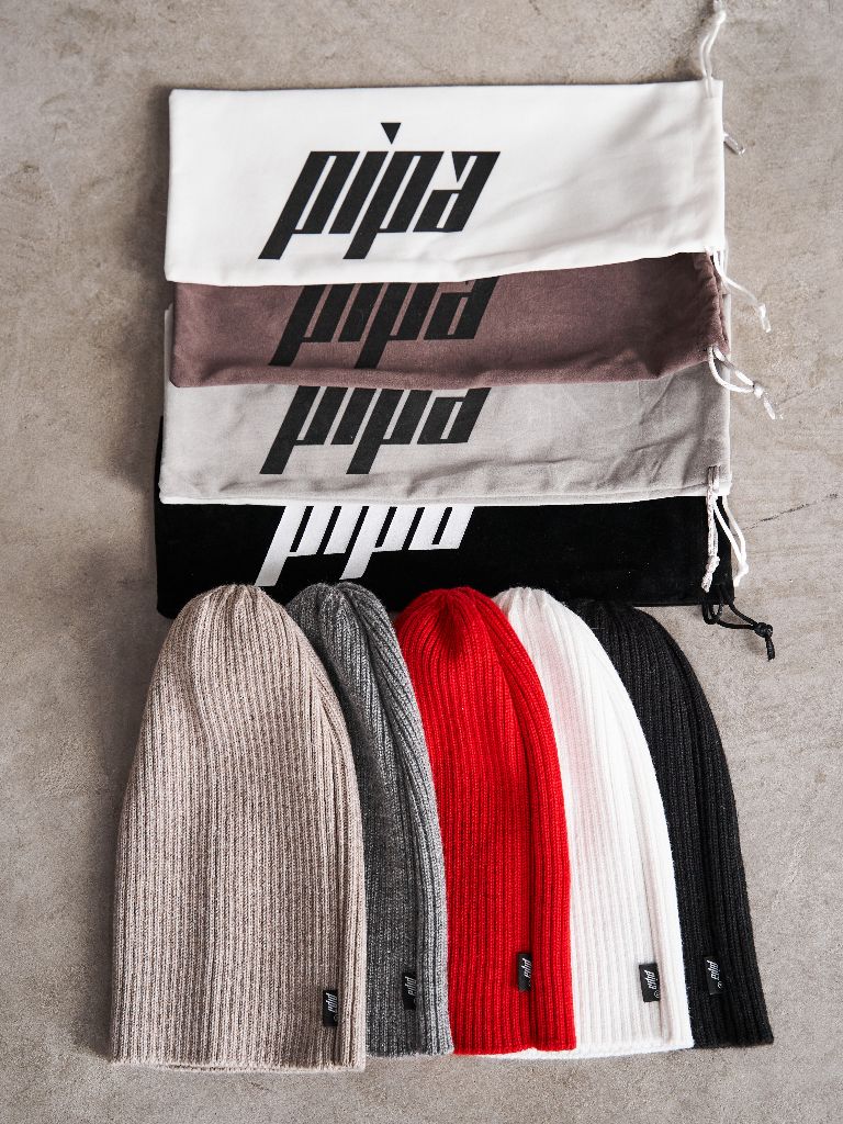 PIPA BEANIE CLASSIC — осенние вязаные шапки 5 цветов, бренд Казань